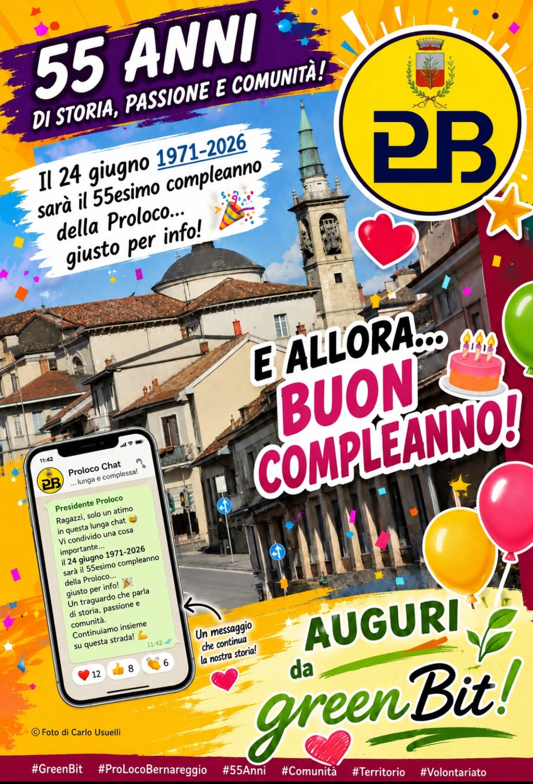 55 anni della Pro Loco Bernareggio